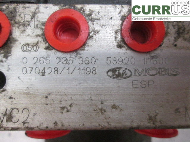 KIA CEE´D   06-12 ABS Hydraulic unit 589201H600 1,4 G4FA