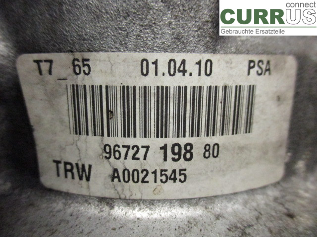 CITROEN BERLINGO  08-18 Power steering pump (electric) 1680899480 1,6 9HS