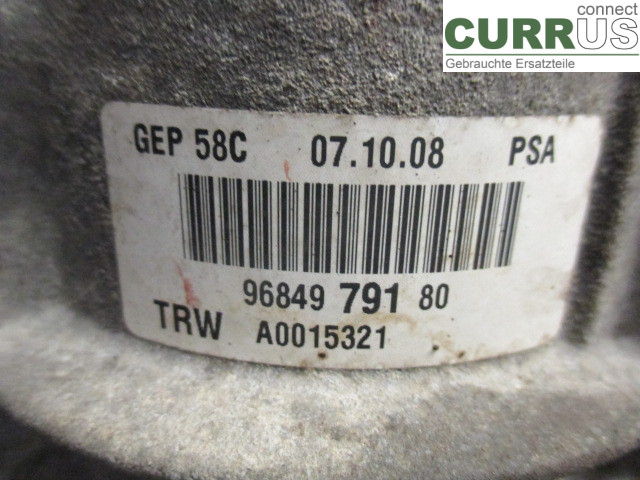 PEUGEOT 308 08-13 Power steering pump (electric) 4007WR NFU 1.6