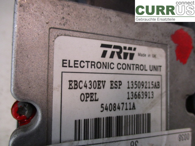 OPEL VECTRA  C   02-05 Hydrauliczna jednostka ABS 93170625 2,2 Z22YH