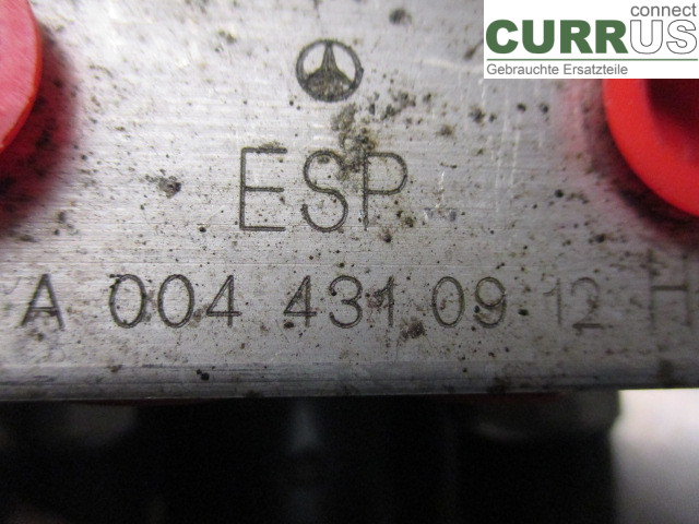 MB A-KLASS (W168)   98-04 ABS Hydraulic unit A0044311012 OM668.942 170CD