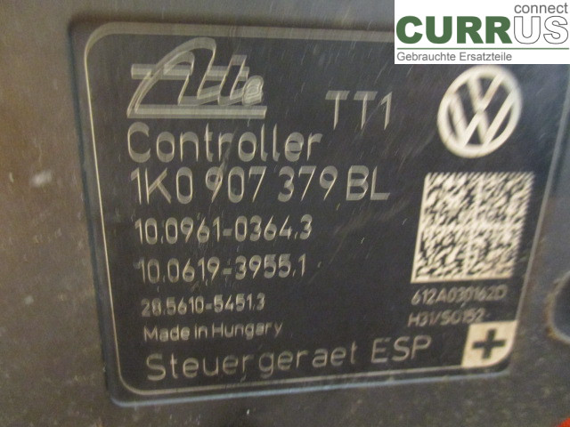 VW CADDY  11-15 ABS Hydraulic unit 1K0614517DP CAYD