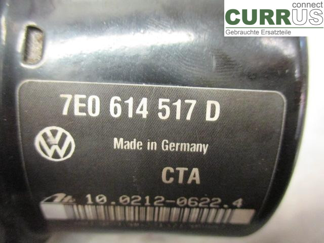 VW TRANSP/CARAVELLE 04-15 ABS Hydraulic unit 7E0614517H CFCA