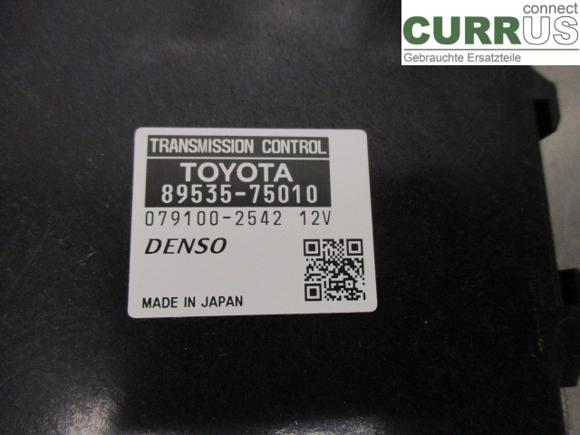 TOYOTA AURIS    10-12 Steering unit gearbox 89535-75030 2ZR-FXE