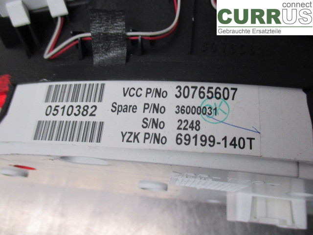VOLVO XC90    07-14 Instrument cluster / comb 36002777 D5244T4
