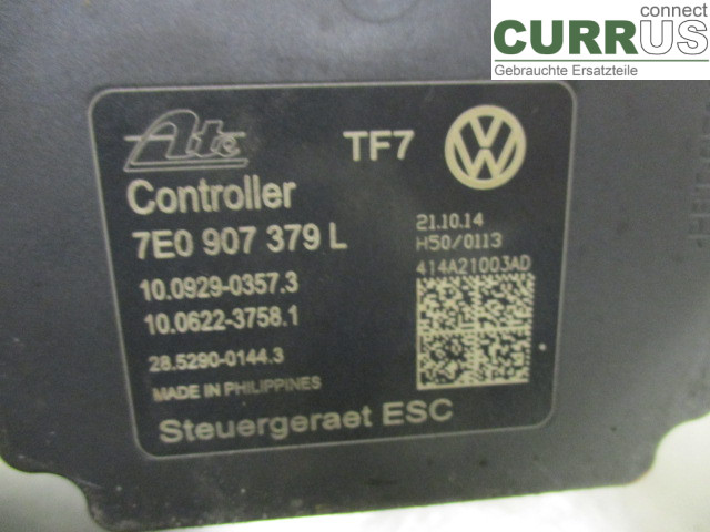 VW TRANSP/CARAVELLE 04-15 ABS Hydraulic unit 7E0614517J CAAB