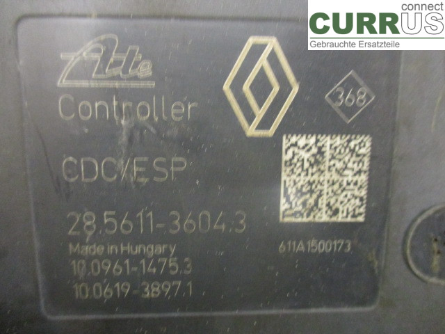 RENAULT MEGANE III 09-15 ABS Hydraulic unit 476607220R K9K-837