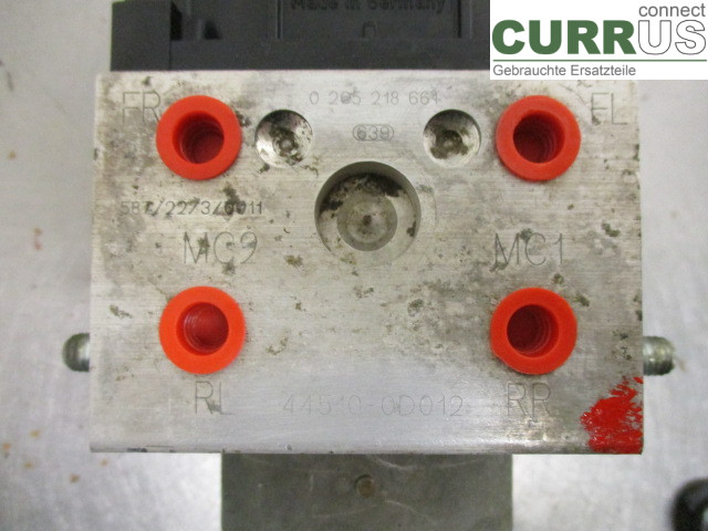 TOYOTA YARIS       03-05 Unité hydraulique ABS 44050-0D013 1SZ-FE