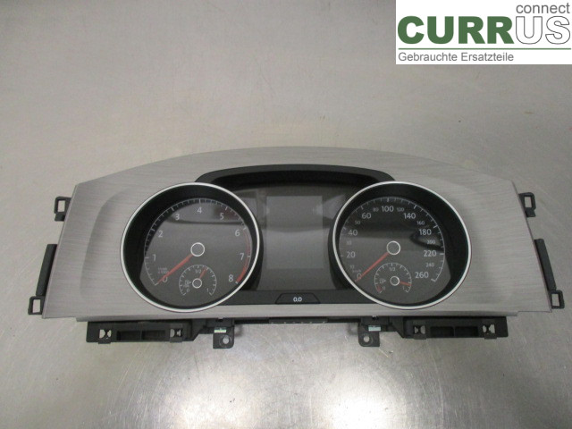 VW GOLF / E-GOLF VII   13-20 Instrumentpanel / kombiinstrument 5G1920742 CPWA