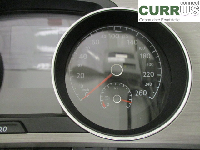 VW GOLF / E-GOLF VII   13-20 Instrumentpanel / kombiinstrument 5G1920742 CPWA