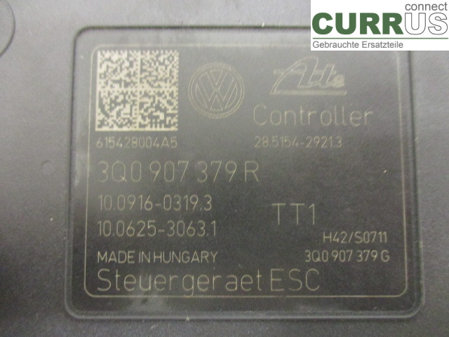 VW GOLF / E-GOLF VII   13-20 ABS hydraulisk enhet 3Q0614517AB CPWA