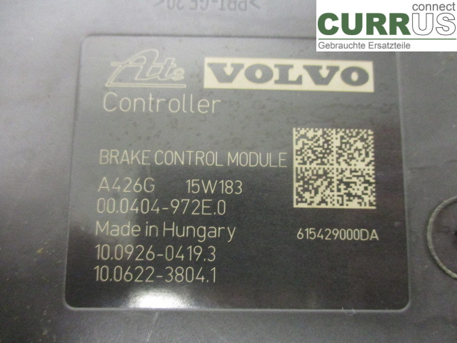VOLVO XC70  14-16 ABS Hydraulic unit 31423349 D5244T20