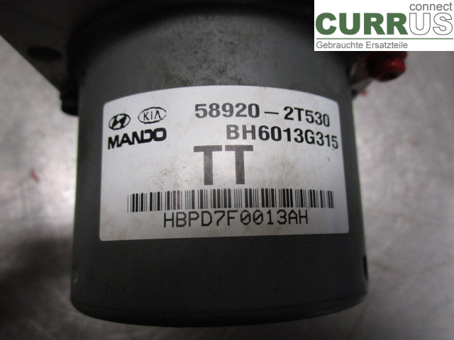 KIA OPTIMA  00-15 ABS Hydraulic unit 589202T530 D4FD