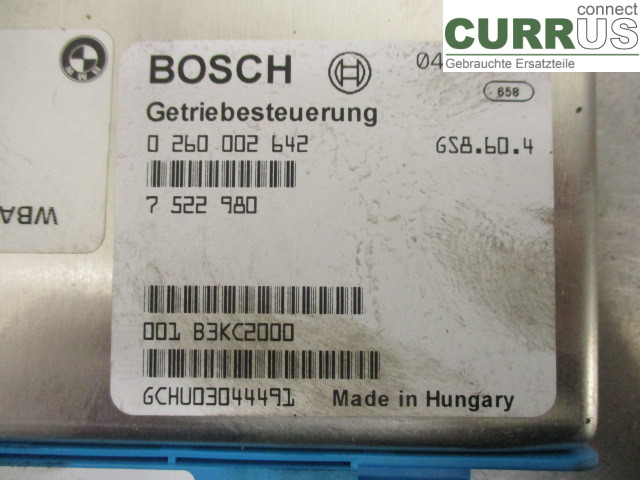 BMW 3 E46      98-05 Steering unit gearbox 24607548312 M54-B22 320I