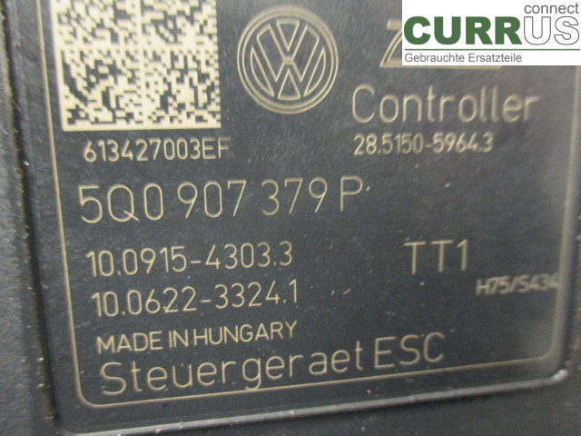 VW GOLF / E-GOLF VII   13-20 ABS Hydraulic unit 5Q0614517CL CJZA