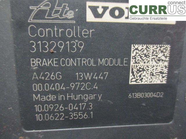VOLVO V70    14-16 ABS Hydraulic unit 31400545 D5204T3