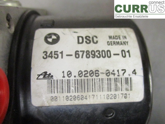 BMW 3 E90/91 SED/TOU 05-12 ABS Hydraulic unit 34512460468 N43-B20A