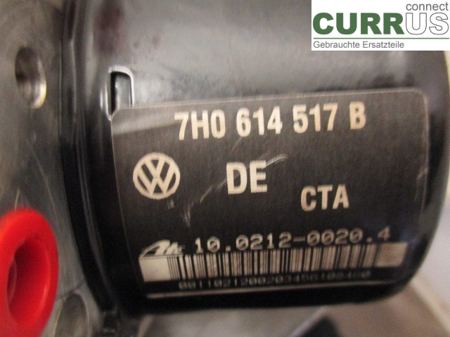 VW TRANSP/CARAVELLE 04-15 ABS Hydraulic unit 7H0614517B BNZ