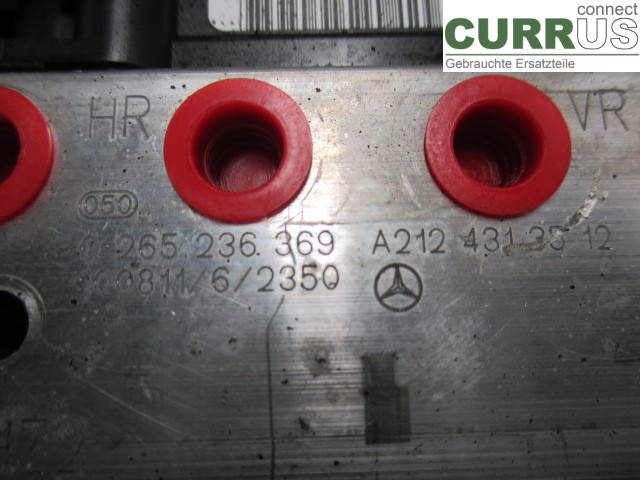 MB E-KLASS (W212) 09-16 ABS Hydraulic unit A2124313612 OM651.924