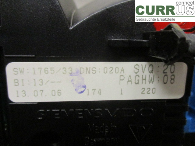 PORSCHE CAYMAN 96- Instrument cluster / comb 98764111532 M97.21
