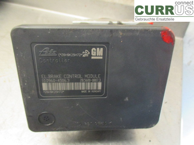 CHEVROLET CRUZE ABS Hydraulic unit 13277104 F16D4