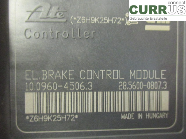 CHEVROLET CRUZE ABS Hydraulic unit 13277104 F16D4