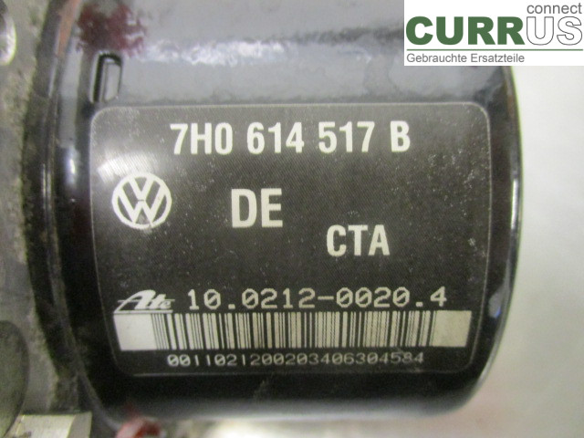 VW TRANSP/CARAVELLE 04-15 ABS Hydraulic unit 7H0614517B BNZ