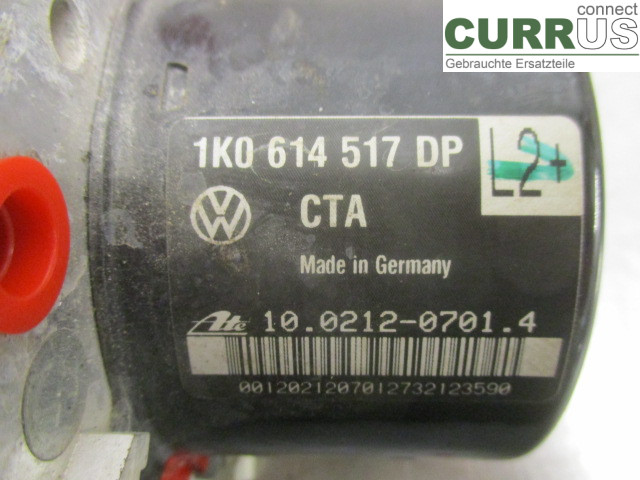 VW CADDY  11-15 ABS Hydraulic unit 1K0614517DP CAYD