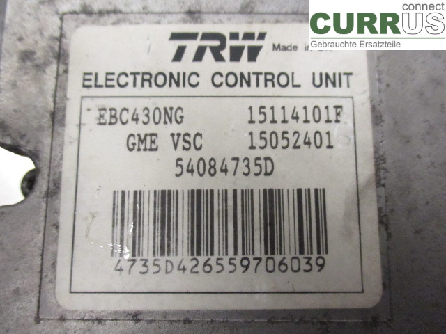 CADILLAC BLS ABS Hydraulic unit 18044371 Z19DTH