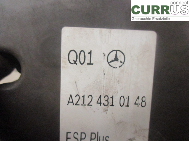 MB E-KLASS (W212) 09-16 Unité hydraulique ABS A2124310248 OM651.924