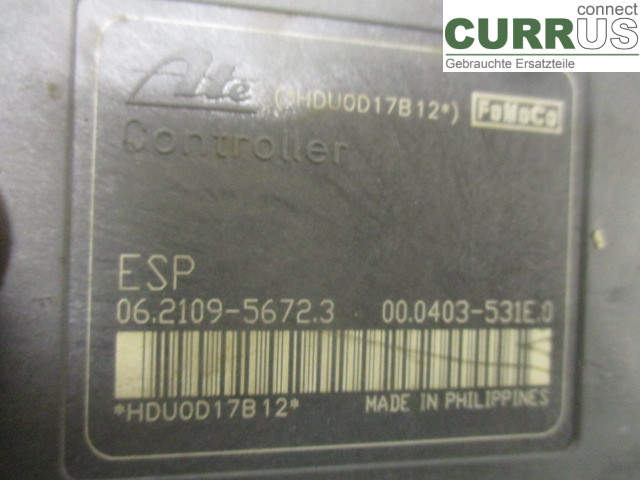FORD FIESTA     09-12 ABS Hydraulic unit 1715773 SNJB