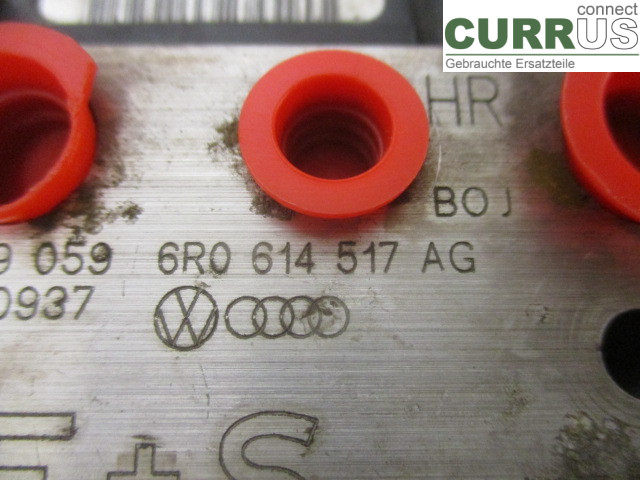 SKODA FABIA         07-14 ABS hydraulisk enhed 6R0614517AG CBZB