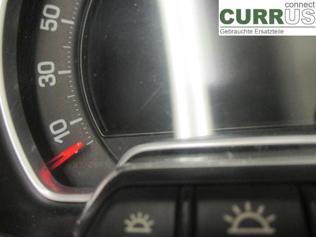 CITROEN C5  08-17 Instrument cluster / comb 9809867580 RHH