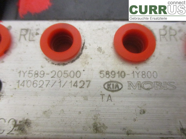 KIA PICANTO  12-17 Unité hydraulique ABS 589101Y800 G3LA
