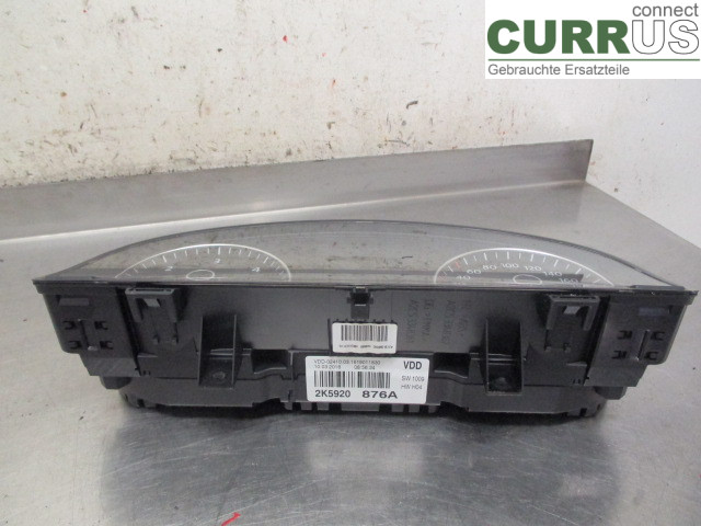 VW CADDY  16-20 Instrumentpanel / kombiinstrument 2K5920876AX DFSD