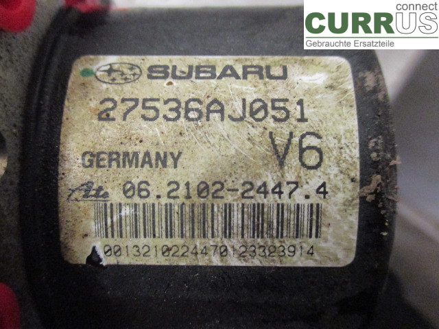 SUBARU LEGACY    10-14 ABS Hydraulic unit 27596AJ051 FB25