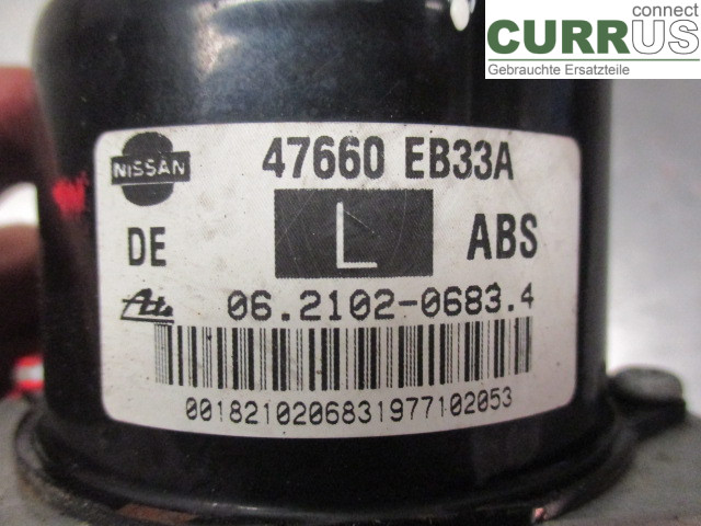 NISSAN NAVARA    05- ABS-Hydraulikeinheit 47660EB33C YD25DDTI