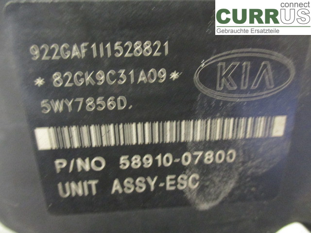 KIA PICANTO    04-11 Unité hydraulique ABS 5891007800 G4HG