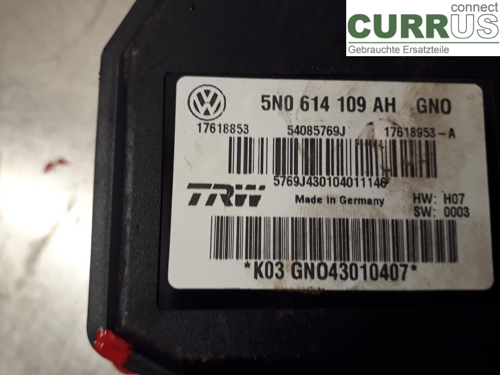 VW TIGUAN 07-16 ABS Hydraulic unit 5N0614109BK CFFB