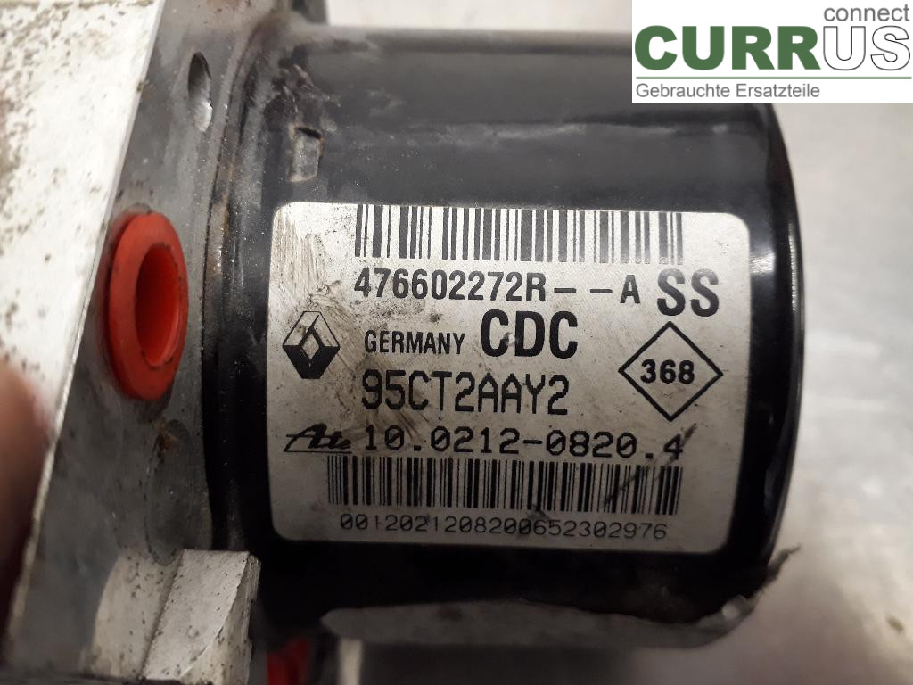 RENAULT MEGANE III 09-15 ABS Hydraulic unit 476608933R K9K-636