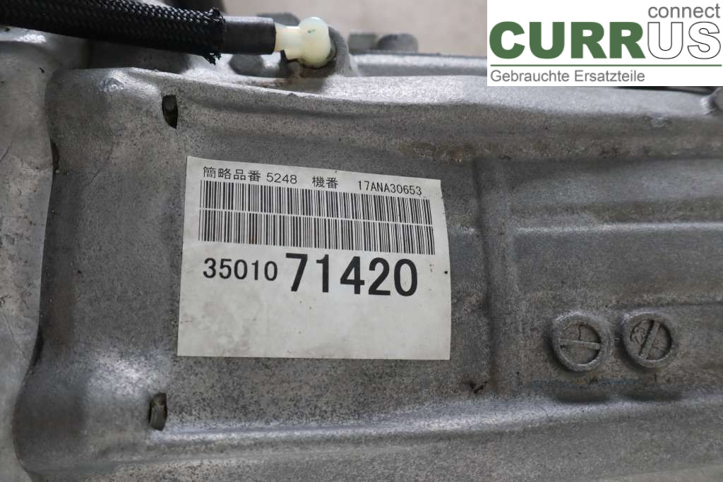 TOYOTA HILUX  16- Gearbox (Automatic) 35000-71420 2,4 D-4D 150HK