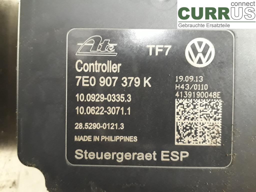 VW TRANSP/CARAVELLE 04-15 ABS Hydraulic unit 7E0614517H CAAC