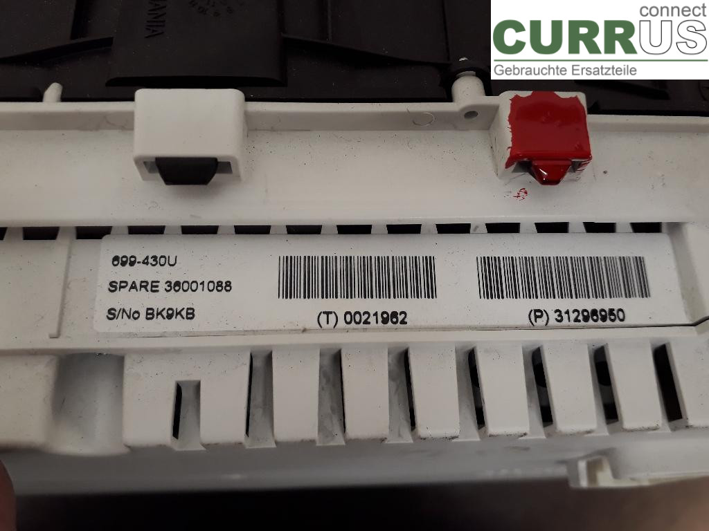 VOLVO V40  12-19 Instrument cluster / comb 36051282 D5204T4