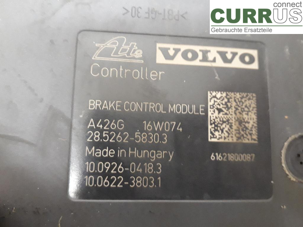 VOLVO V60 CROSS COUNTRY  16-18 ABS Hydraulic unit 31423350 D5244T21