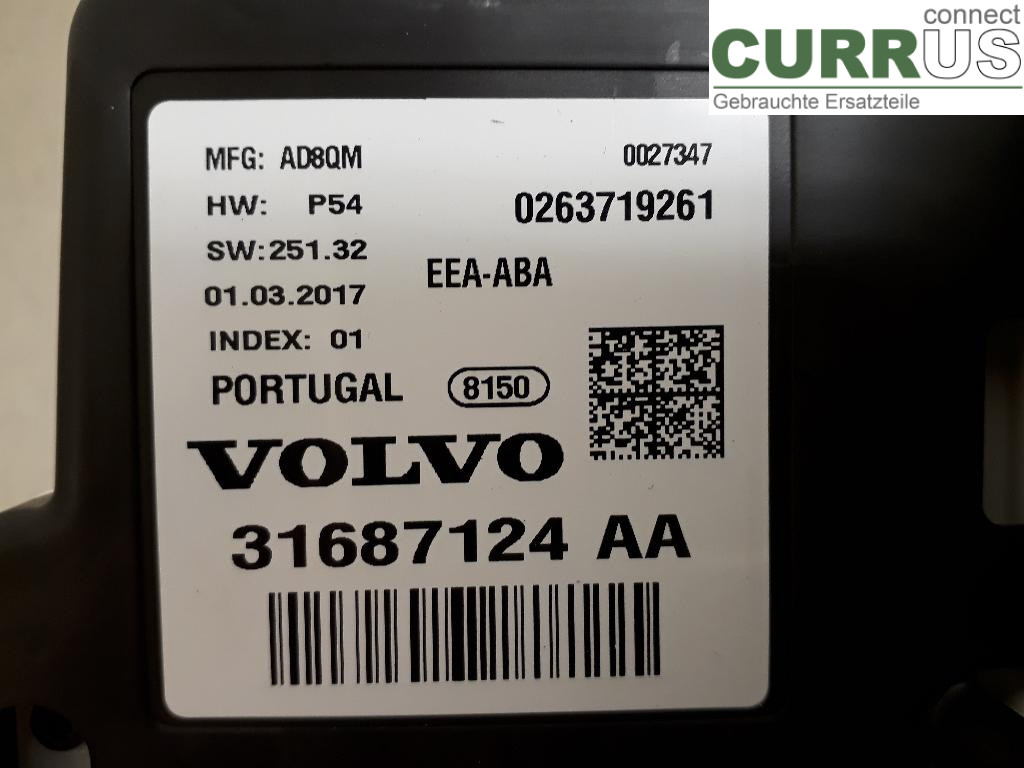 VOLVO V90  17- Instrument cluster / comb 36013033 D4204T9
