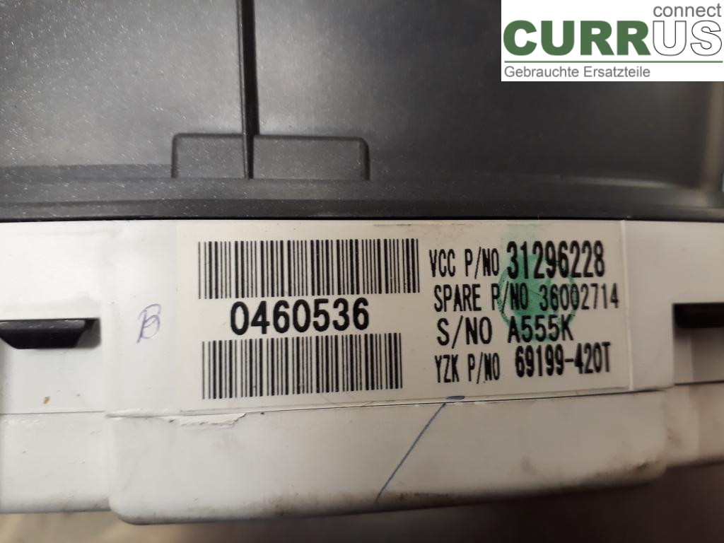 VOLVO V50      08-12 Instrument cluster / comb 36002714 D4164T