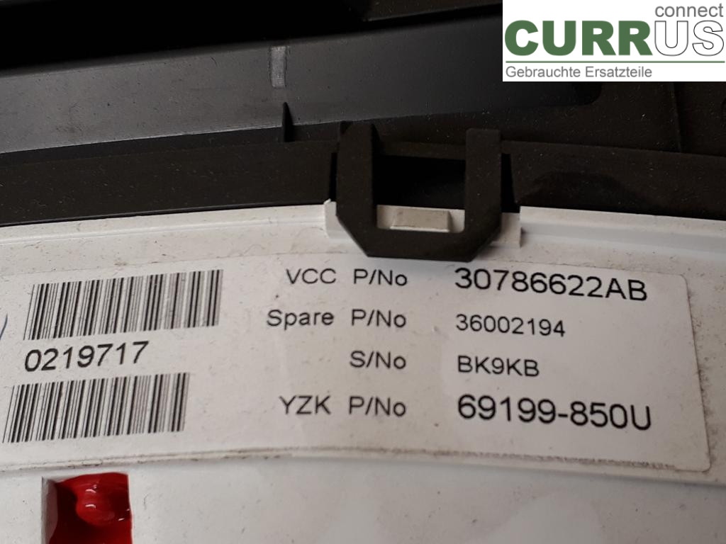 VOLVO V70      08-13 Instrumentenkombination 36002194 B4204S4