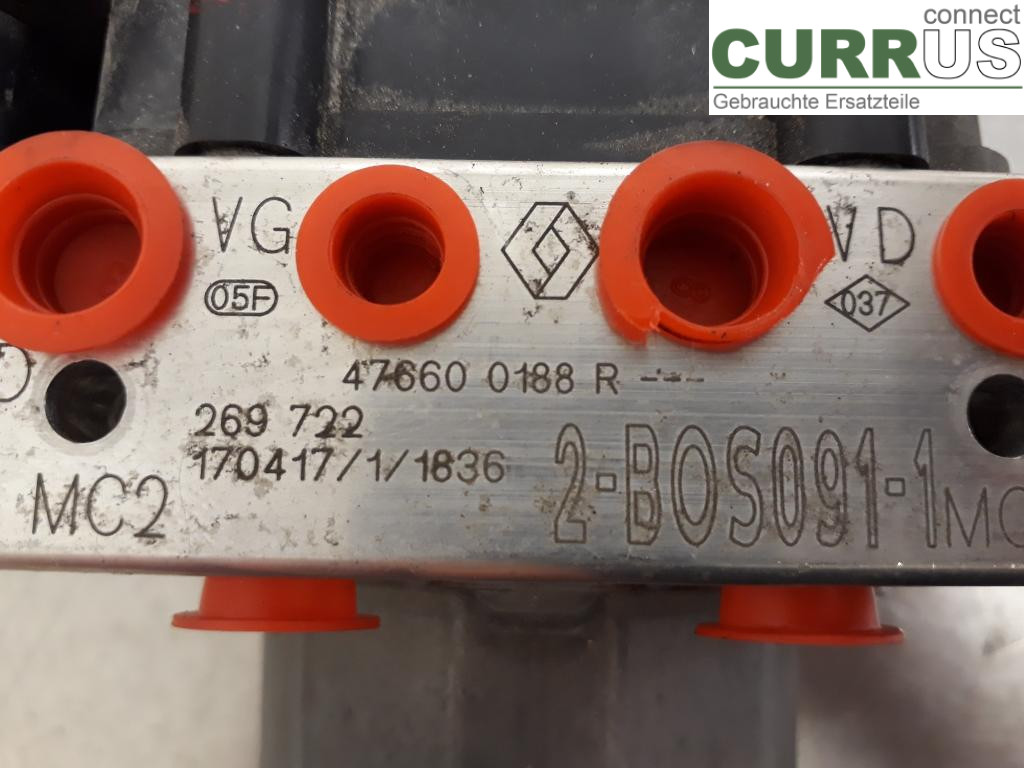 RENAULT CAPTUR 13-19 ABS Hydraulic unit 476605196R H4B-408