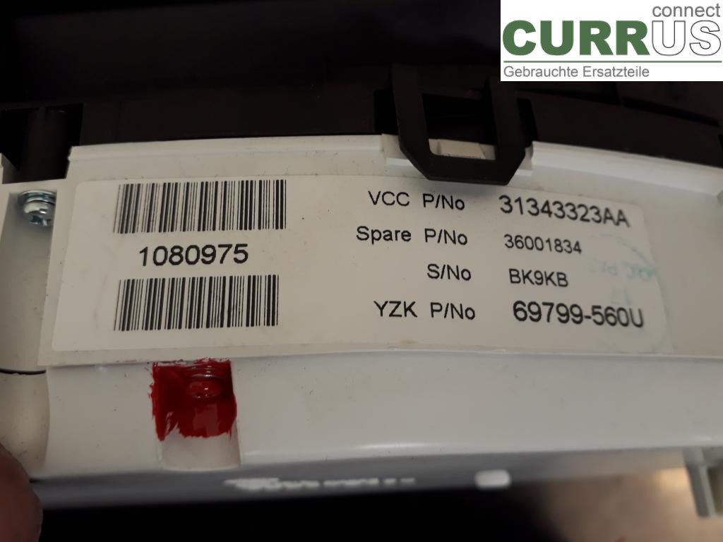 VOLVO S60      11-13 Instrument cluster / comb 36001834 D5204T3