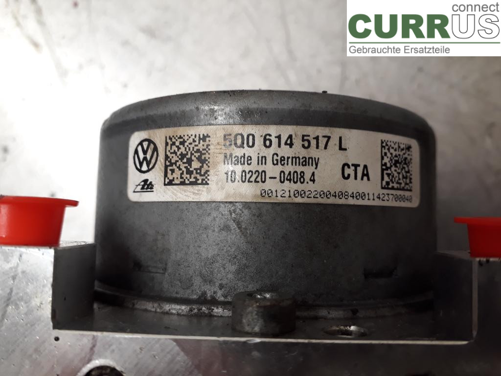 VW GOLF / E-GOLF VII   13-20 Unité hydraulique ABS 5Q0614517L CUNA